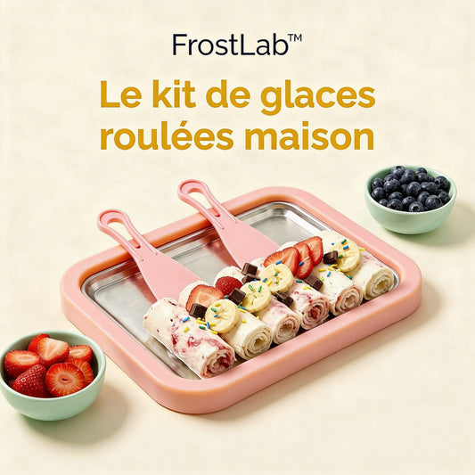 FrostLab – Faites des glaces roulées maison en 5 minutes